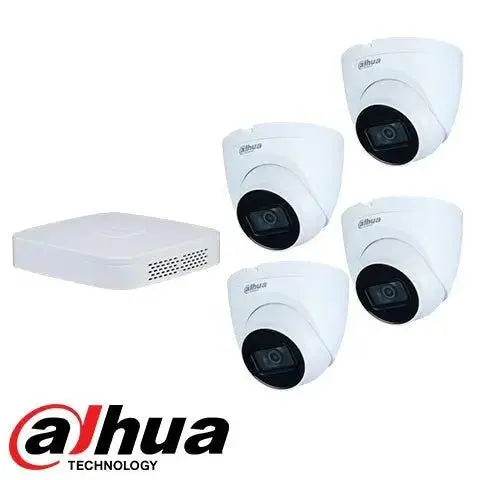 Dahua 4x Camera set ultra HD KIT - megaspullen.nl