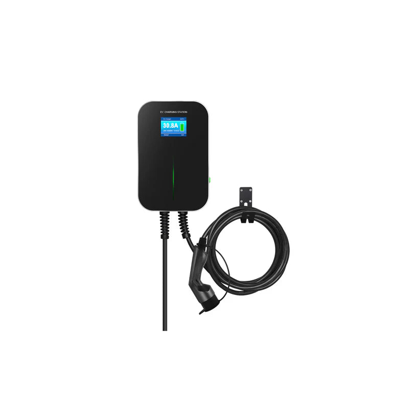 Autolader 1 fase met APP- 32A - 7,4 kW + 6 Meter Kabel - Type 2