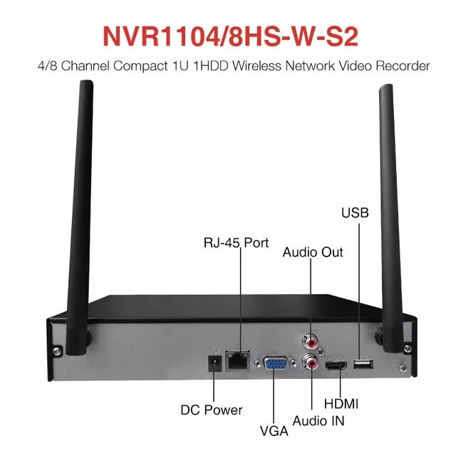 Dahua wifi recorder NVR1108HS-W-S2 - megaspullen.nl