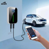 Autolader APP 11KW Type 2 met 6 meter kabel, sneloplader voor elektrische auto's van megaspullen.nl