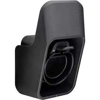 Type 2 Mennekes plug en kabelhouder met stevige beugel, geschikt voor veilig opbergen en organiseren van laadkabels.