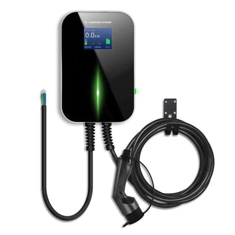 Wallbox oplaadstation 3-fase 11kW met 6 meter Type 2 kabel voor elektrische auto's, geschikt voor thuis en professioneel gebruik
