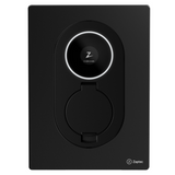 Zaptec Go 2 laadpaal met Type 2 socket, 22 kW, 4G en WiFi, load balancing voor elektrische auto's.