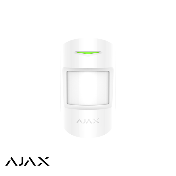 Ajax MotionProtect, wit/zwart  draadloze passief infrarood detector - megaspullen.nl